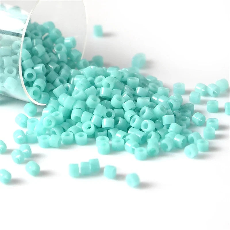 11/0 Delica Glass Seed Beads - DIY Jewelry Making Beads for Bracelets & Crafts