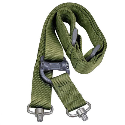 Tactical Adjustable MS4 Rifle Sling — QD Metal Swivel, 2-Point & Single-Point Quick Release for Multi-Mission Use