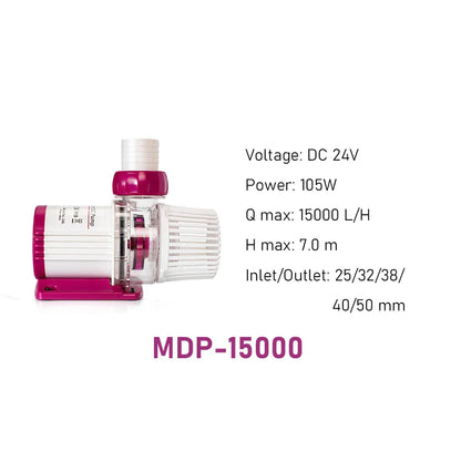 Jebao/Jecod MDP Series Smart DC Aquarium Pump – WiFi App Controlled Circulation Return Pump with LCD