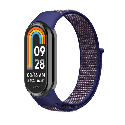 Sport Nylon Loop Strap for Xiaomi Mi Band 9 8 NFC – Replacement Wristband for Mi Band 7 6 5 4 3