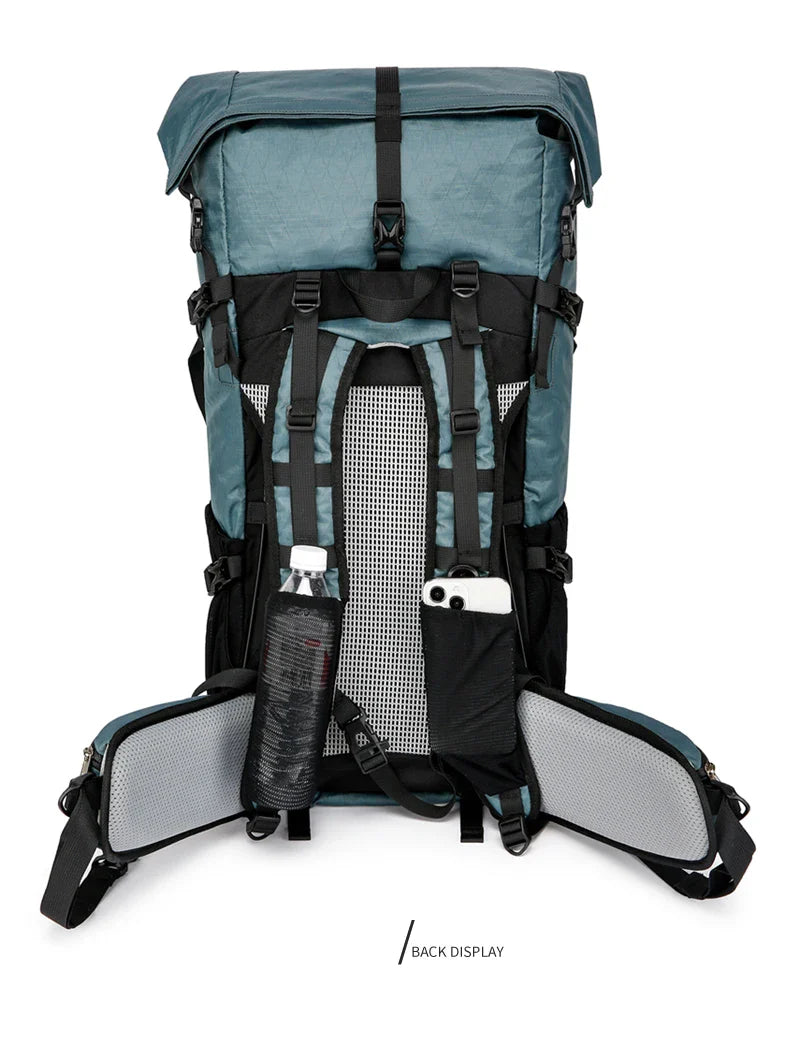 40L Outdoor Hiking Backpack – Waterproof Camping & Climbing Bag, Large Capacity Travel Backpack for Men & Women (2024 New)