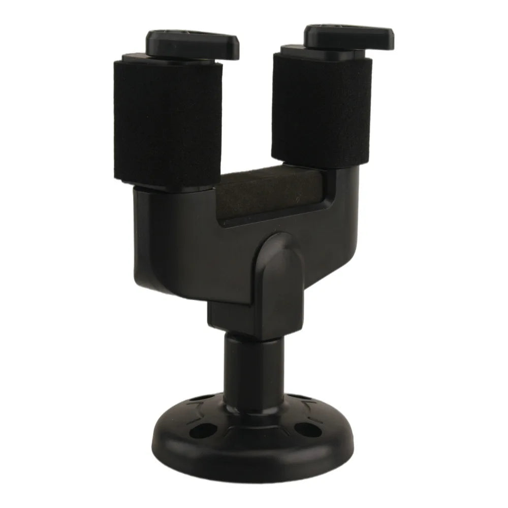 Self-Lock Guitar Wall Hanger — Stand Hook for Electric, Acoustic, Bass, Mandolin & Ukulele