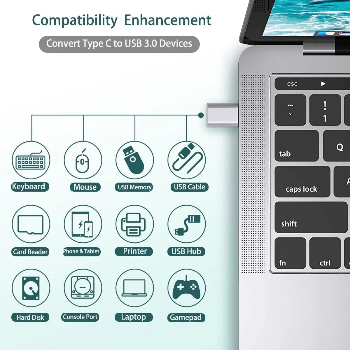 EGYAL Hard Shell Case for MacBook Air 15 M2 & 13.6" 2022, MacBook Pro 13 M1/Pro 14/16, M1 Air 13 A2337