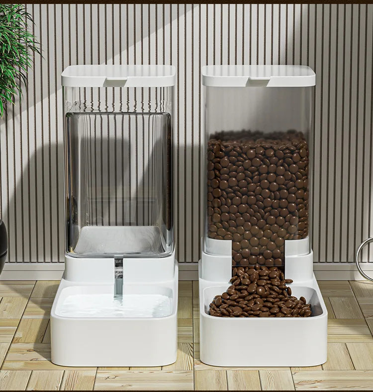 Gravity Automatic Pet Feeder – Food and Water Dispenser for Cats and Dogs