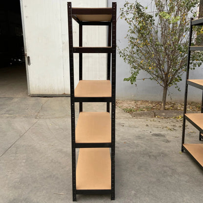 150-200CM Heavy Duty Garage Storage Shelves – 1929LBS Load, Adjustable 4/5 Tier Metal Racking for Home & Warehouse