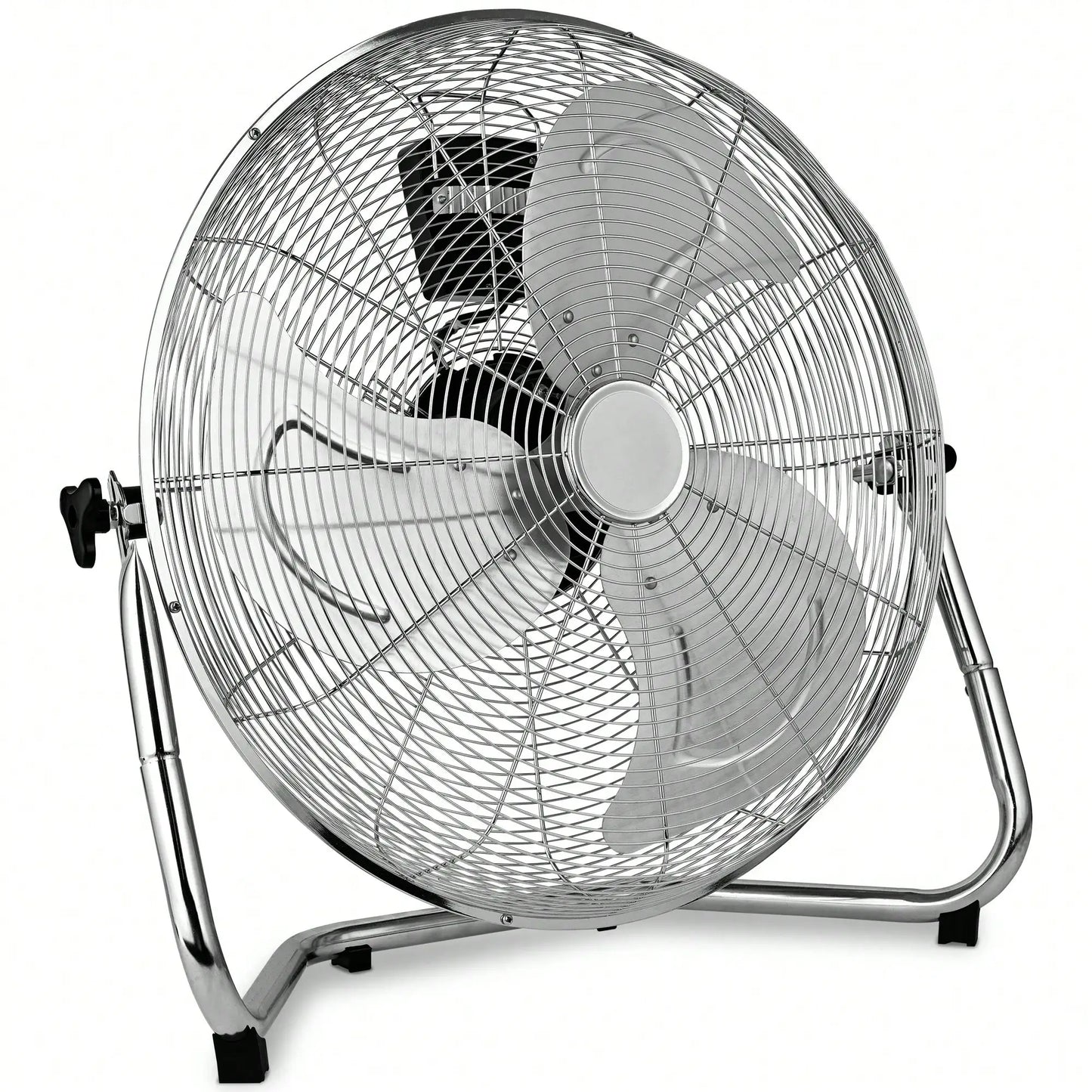 Pnochoo 14-Inch Industrial Fan - 3-Speed Aluminum Floor & Tabletop Air Circulator