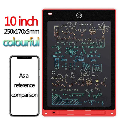 10/12 Inch LCD Writing Tablet - Drawing Board for Kids, Graffiti Sketchpad and Handwriting Blackboard, Magic Toy Gift