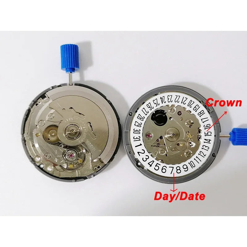 NH35A Premium Automatic Movement – 24 Jewels, White Date Wheel, Self-Winding & High Accuracy Replacement