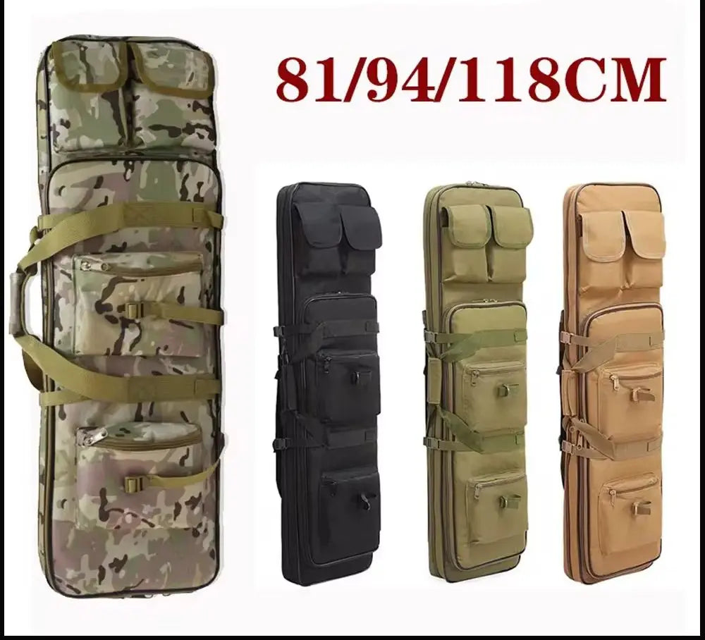85/95/115cm Gun Bag Case - Rifle & Sniper Backpack, Airsoft Shooting Shoulder Carry Bag for Hunting Accessories
