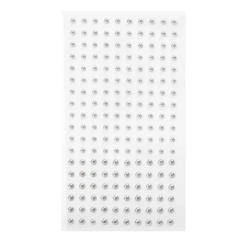 180pcs Non-Piercing Fake Nose Lip Stickers - Disposable Faux Piercing Jewelry for Nose, Lip, Belly & Eyebrow Style