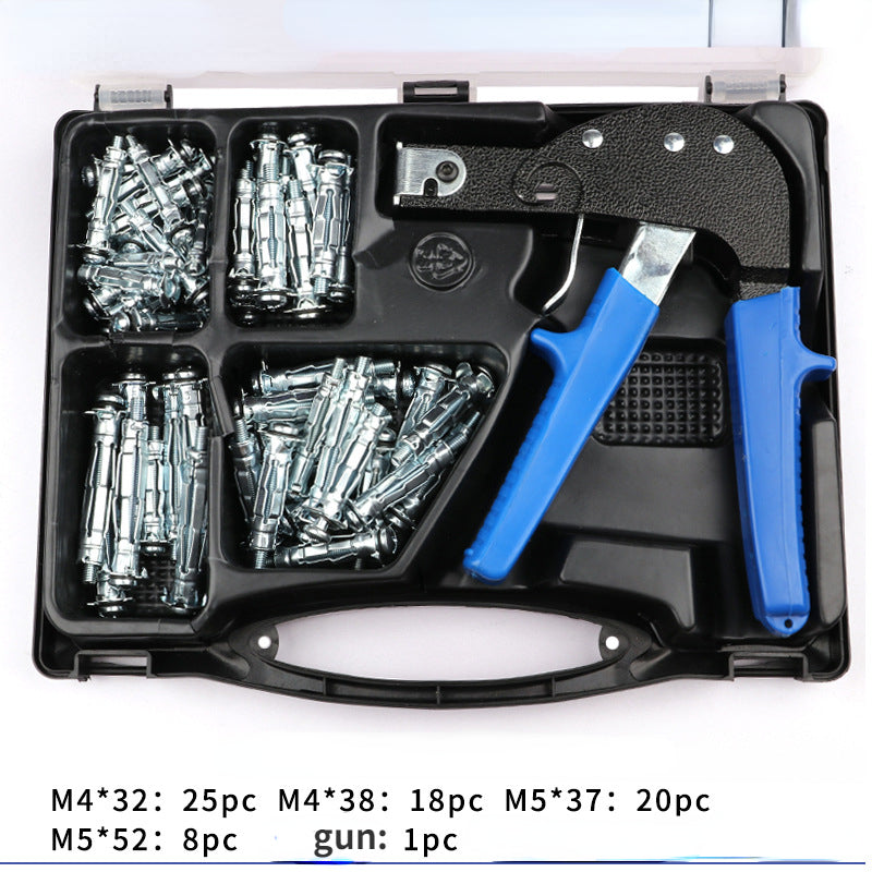 Hollow Wall Anchor Fixing Gun — Molly Bolt & Plasterboard Screw Installation Tool