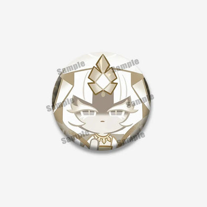 Cookie Run Kingdom Shadow & Milk Button Brooch – Cute Cartoon Enamel Pin for Bags, Clothing & DIY Accessories