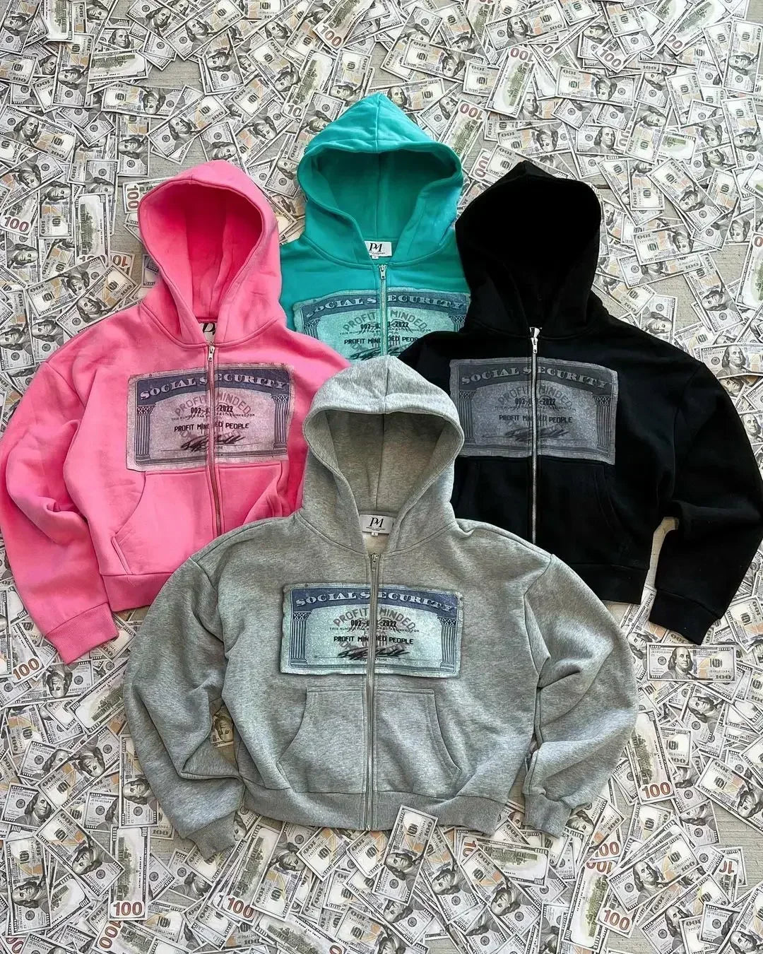 Y2K Retro Autumn Hoodies for Men & Women – Personalized Printed Street Style Long Sleeve Hooded Cardigan