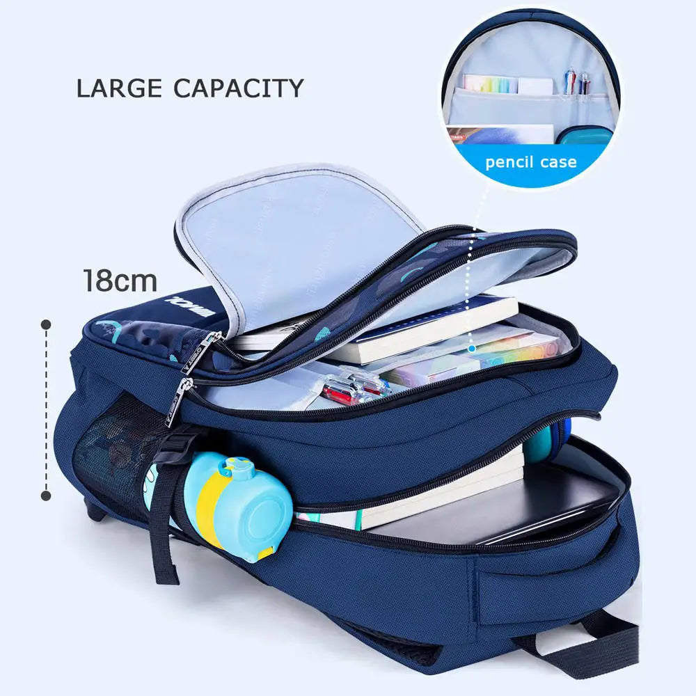 2024 New Children’s School Bags – Waterproof Kids Backpack for Primary School and Teenagers | Book Bag Mochila for Boys