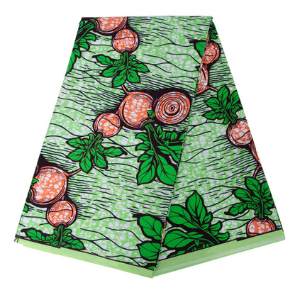 African Real Wax Ankara Fabric - Nigerian Print 100% Polyester Fabric for Women