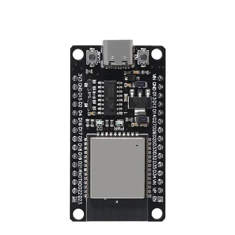 ESP32-DevKitC-32 Development Board - CH340C WiFi & Bluetooth Dual-Core Microcontroller Expansion Board