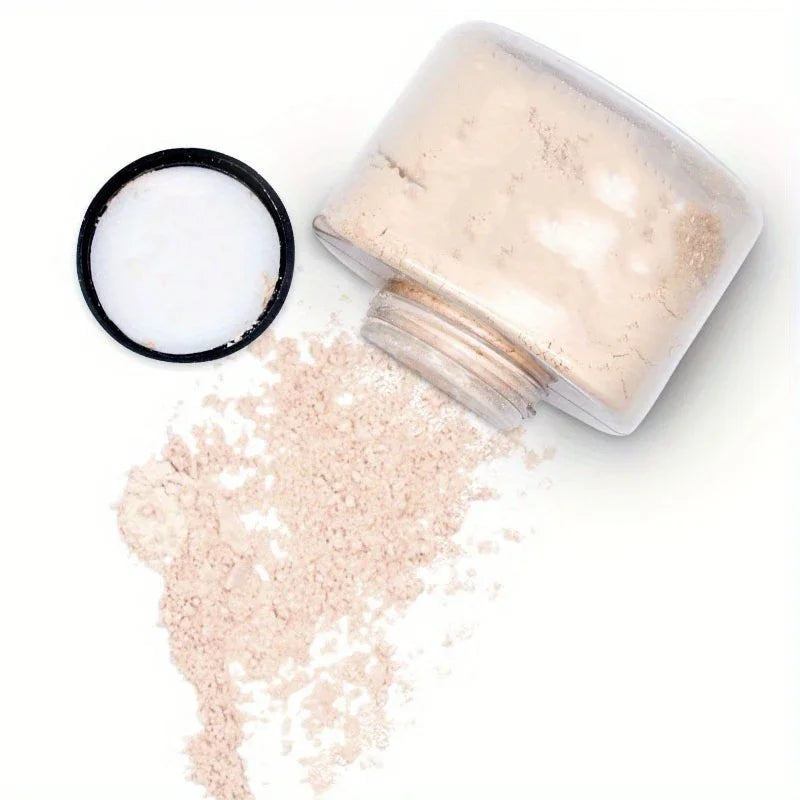 Luxury 4 Color Face Powder Foundation - Oil Control Loose Setting Powder for Women Makeup & Beauty Application