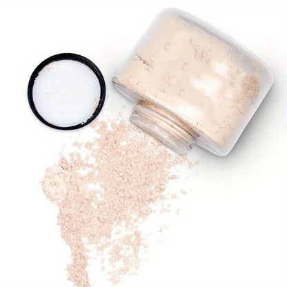 Luxury 4 Color Face Powder Foundation - Oil Control Loose Setting Powder for Women Makeup & Beauty Application
