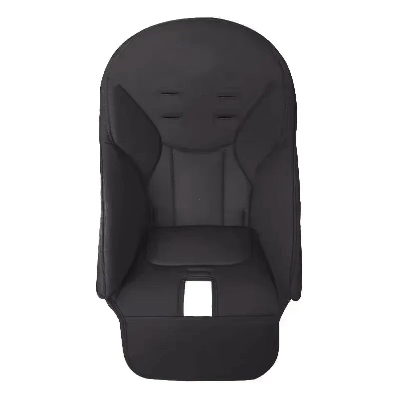 Baby Stroller Leather Cushion Seat Cover, PU Composite Sponge Padded Baby Dining Chair Protector, Comfortable Stroller Seat Accessories