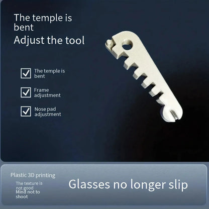 Eyeglass Leg Bending Tool - Adjustable Glasses Frame Repair & Alignment Tool
