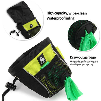Truelove Waterproof Pet Treat Bag - High-Capacity Nylon Snack & Waste Bag for Outdoor Use