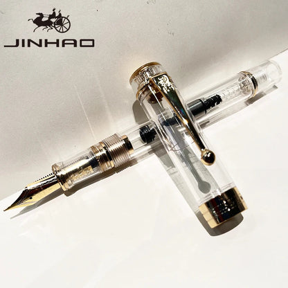 Jinhao Century 100 Fountain Pen - Elegant Calligraphy Pen with Fine Nib for Writing and Office Use