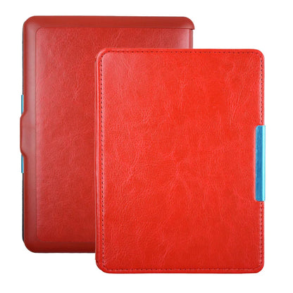 Kobo Glo 6 Inch E-Reader Cover - PU Leather Flip Case with Magnetic Adsorption Closure & Sleep Mode Support