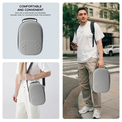 Hard Carrying Case for Meta Quest 3/3S – Drop-Resistant Portable Travel Storage Bag for VR Headset & Controller Accessories