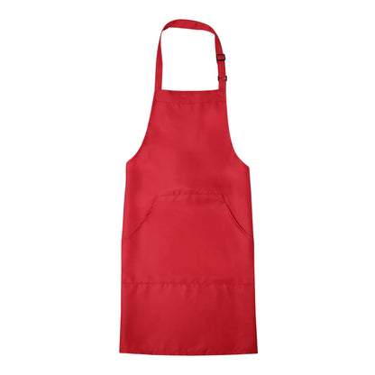 Adjustable Waterproof Kitchen Apron with 2 Pockets – 82x68cm Chef Bib for Men & Women, Navy Blue
