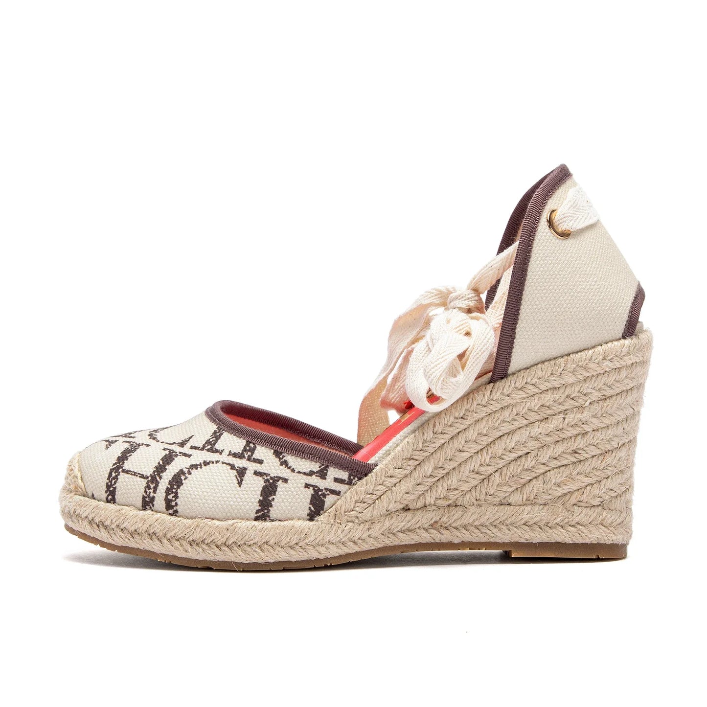 Women’s 8CM Wedge Sandals - Comfortable Breathable Hemp Sole Holiday Beach Shoes