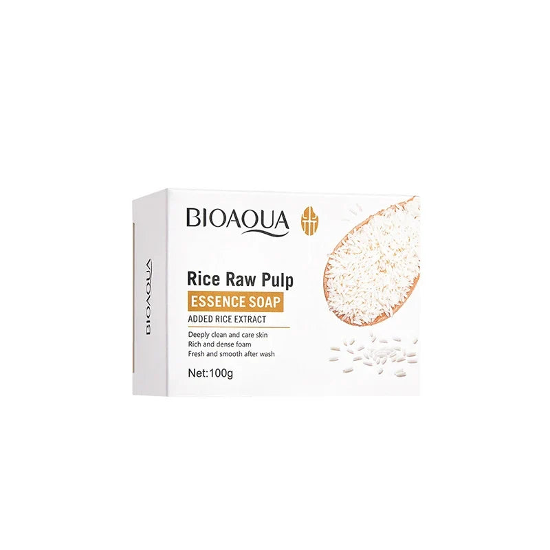 Rice Plasma Handmade Soap - Essential Oil Face & Body Cleanser for Hydrating, Moisturizing & Oil Control