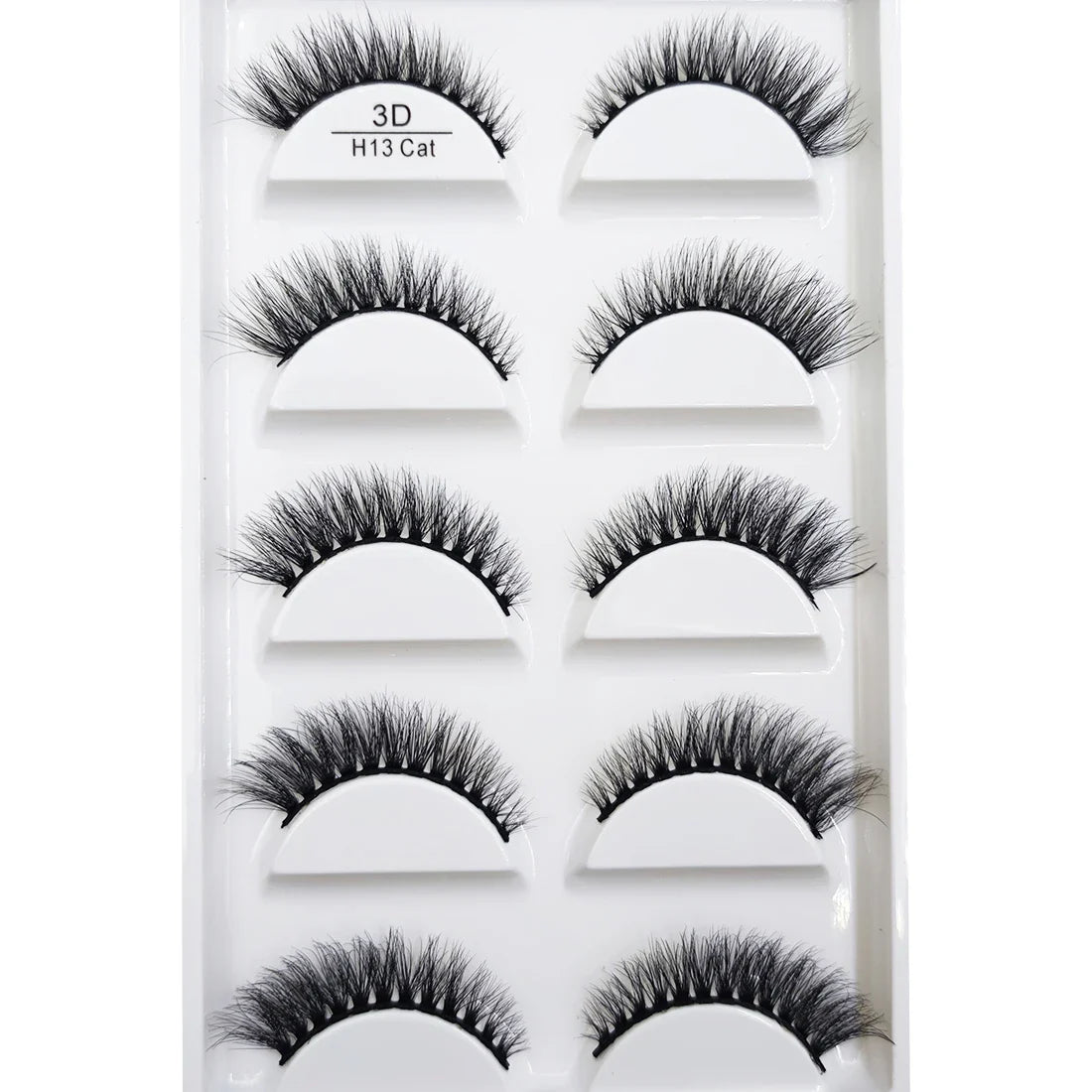 38 Styles 5 Pairs 3D Mink False Eyelashes – Natural Fake Lashes Makeup Beauty Tools