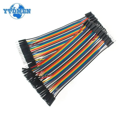 20-Pin Dupont Jumper Wire Set – 20cm Male to Male, Female to Male, Female to Female Cables for Arduino & DIY Electronics