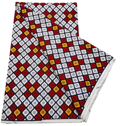 100% Cotton Real Wax Ankara Fabric - 2026 African Print Wedding Dress Sewing Fabric