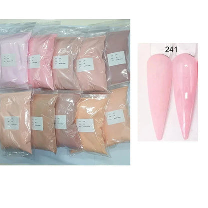 50g/100g Nude Nail Acrylic Powder Bulk Set – 4-in-1 Solid Crystal Extension, Dipping & Engraving Nail Art Monomer Wholesale