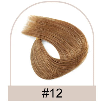 Silk Top Swiss Lace Clip-In Topper – Straight Real Human Hair Toupee with Bangs, Breathable & Soft, Blonde Color