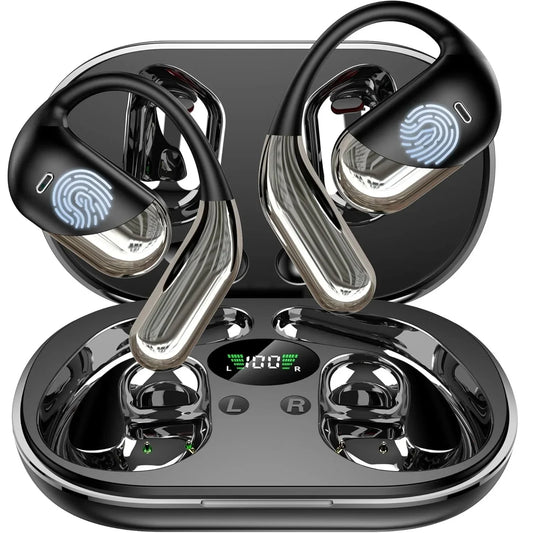 3-in-1 AI Translator Earbuds - Real-Time Voice Translation in 144 Languages with Bluetooth 5.4 & Noise Cancellation
