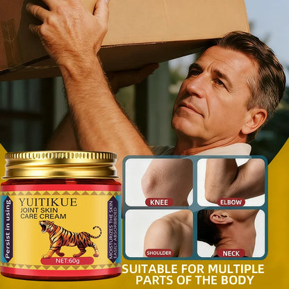 Joint Skin Care Cream 60g - Moisturizing Massage Cream for Knees, Elbows, Shoulders & Neck