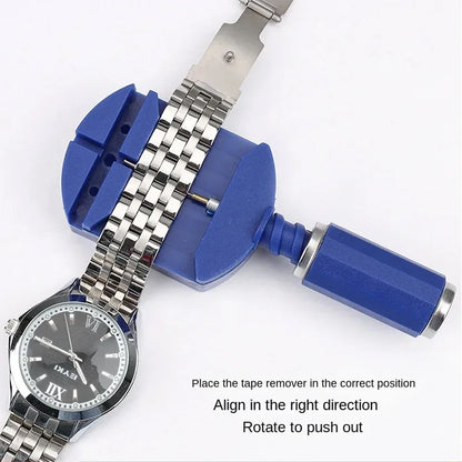 147-Piece Watch Repair Tool Kit - Professional Watch Disassembly, Battery Replacement, Strap Adjustment & Maintenance Set