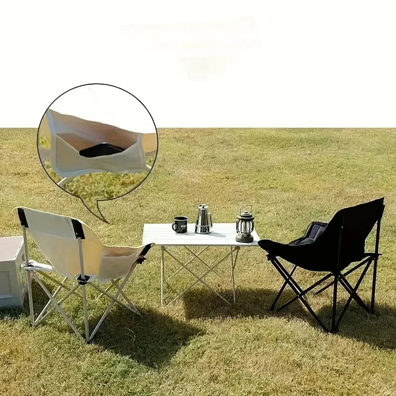 Ultra-Light Portable Folding Camping Chair – Compact Outdoor Fishing, Hiking, Picnic & Travel Seat with Comfortable Design