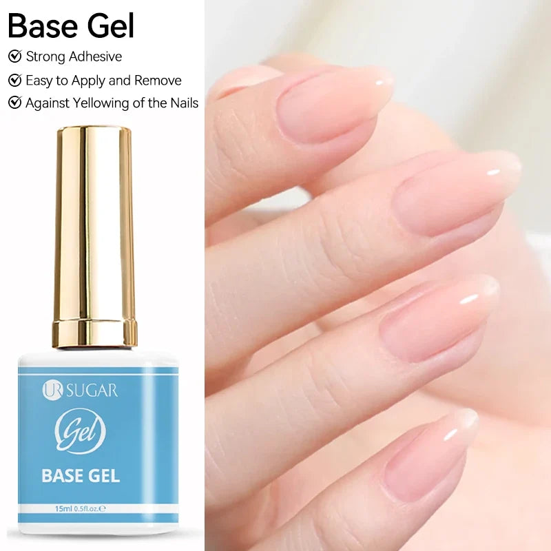 UR SUGAR 15ml Jelly Gel Polish - Milky White Translucent UV Soak Off Nail Art Varnish