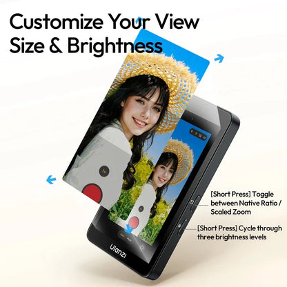 Ulanzi VM1 Vlog Selfie Monitor - Magnetic Ring Screen for iPhone 17/16/15 Livestreaming & Video Content Creation