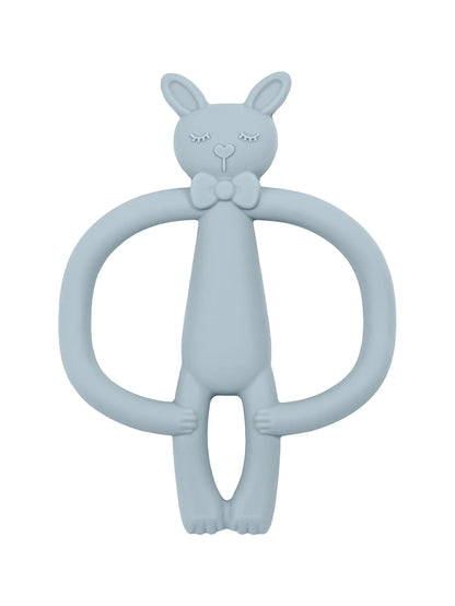 Silicone Baby Rabbit Teether Toy - Cartoon Nursing Chew Toy for Newborns Infants Teething Relief Gift