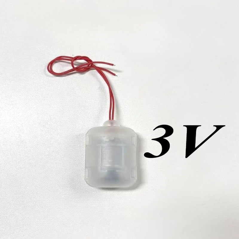 R260 Strong Vibration Motor - 3V/5V/12V Enclosed Vibrating Motor for DIY Projects and Massager Applications