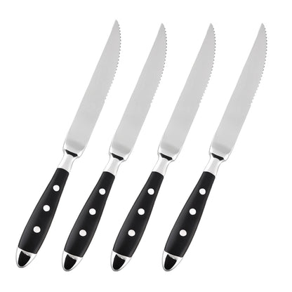 Classic Elegant Stainless Steel Cutlery Set – Fork, Spoon, Knife & Teaspoon Full Dining Steak Dinnerware Collection