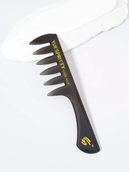 Wide Tooth Comb for Men – Hairdressing, Trimming & Styling Tool for Real Hair Wigs