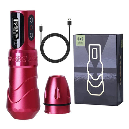 YILONG MAX Tattoo Machine Cartridge Pen, 2400mAh Battery, Coreless Motor, High Capacity, Professional Tattoo Pen for Artists