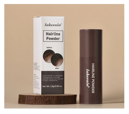 Waterproof Hairline & Root Concealer Pen – Instant Grey Coverage with Easy Blend Powder Stick for Normal Hair