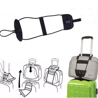 Black Nylon Cam Buckle Tie Down Strap - Adjustable Cargo Lashing Belt for Travel, Camping & Secure Transport