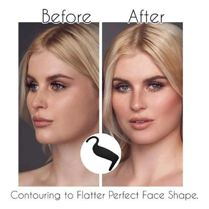 Eyeliner Cards & Contour Stencils - Face, Cheek, Nose Makeup Model & Eyebrow Shaper Tools for Beauty Accessories